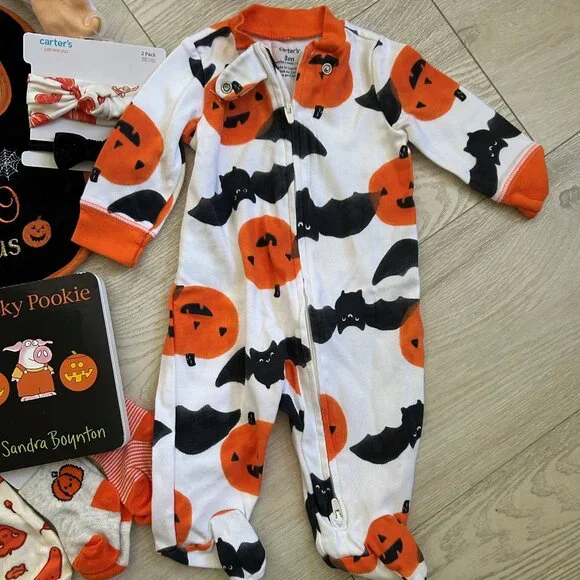 Halloween Baby Outfits and Essentials Bundle NWT - Picture 8 of 16